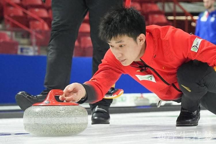 中国男子冰壶队险胜德国队完成一日双赛